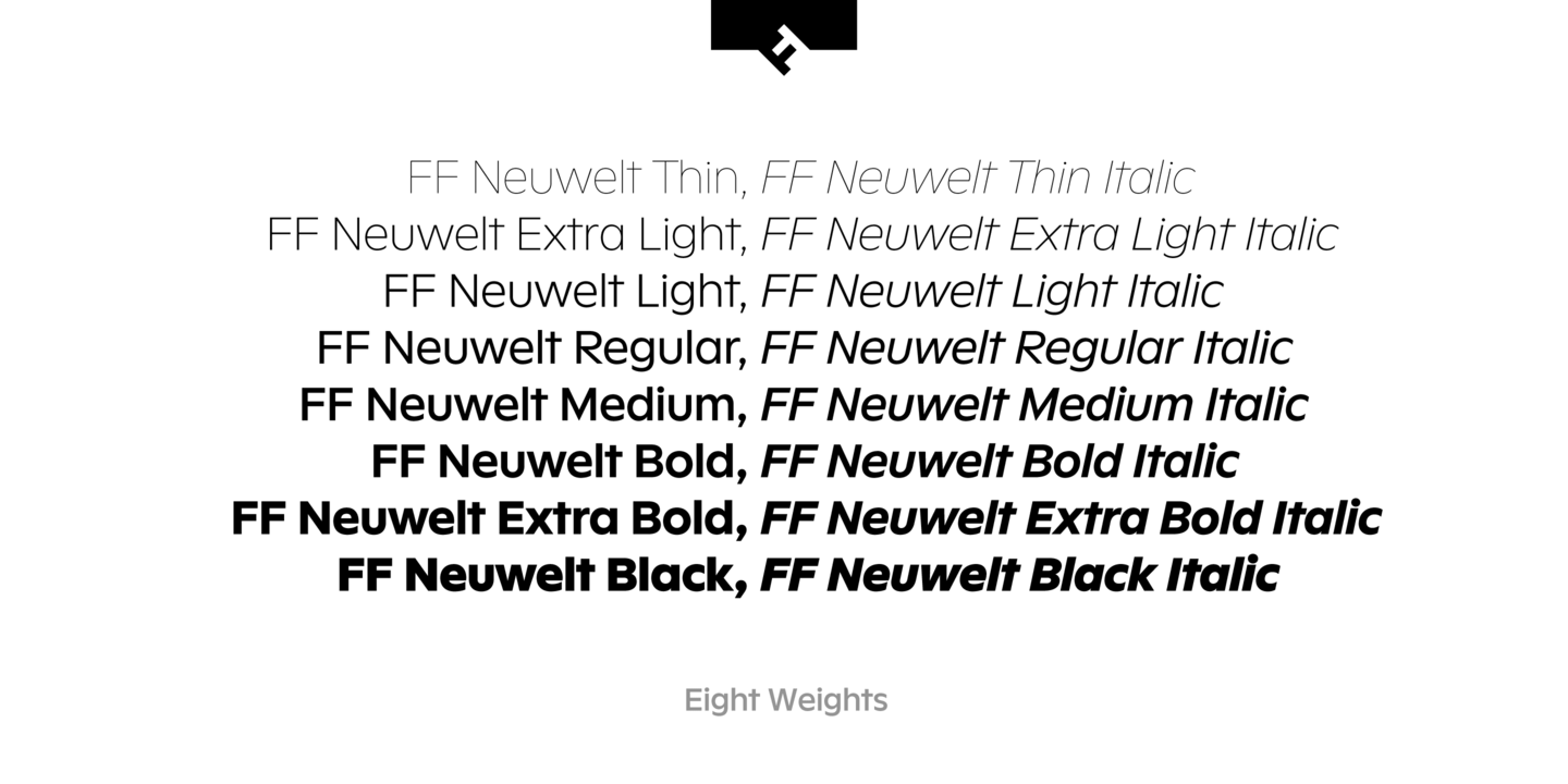 Przykładowa czcionka FF Neuwelt Text #6